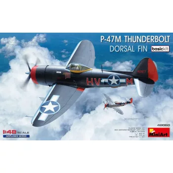 Miniart - P-47M Thunderbolt. Dorsal Fin. Basic Kit 