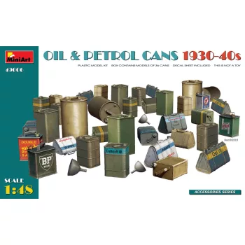 Miniart - Oil & Petrol Cans 1930-40s