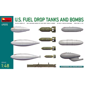 Miniart - U.S. Fuel Drop Tanks and Bombs