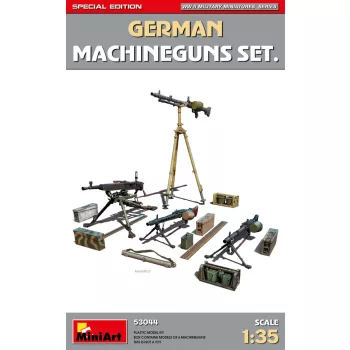 MiniArt - 1/35 GERMAN MACHINEGUNS SET. SPECIAL EDITION