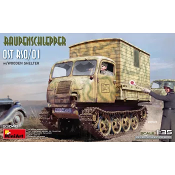 Miniart - Raupenschlepper Ost RSO/01 w/Wooden Shelter