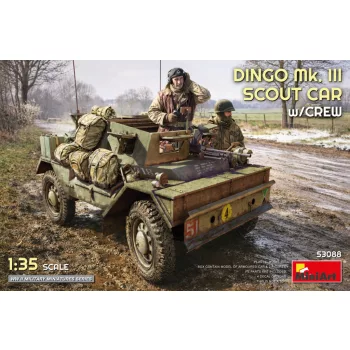 Miniart - Dingo Mk. III Scout Car  w/Crew