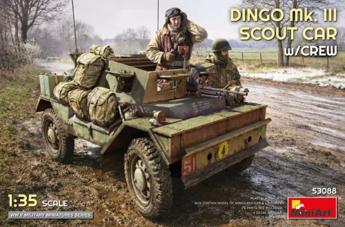 Miniart - Dingo Mk. III Scout Car  w/Crew