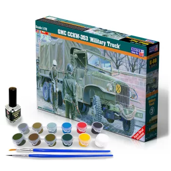 Mistercraft - GMC CCKW-353 Military Truck  START SET