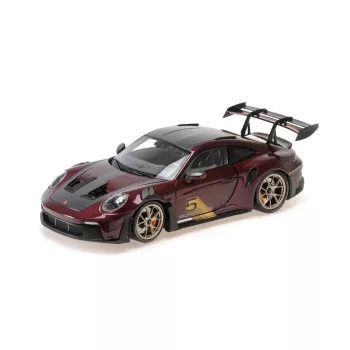   Minichamps - Porsche 911 (992) GT3RS Purple with Gold Wheels 2023Limited Edition 400 pcs.