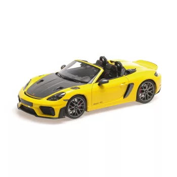   Minichamps - 1:18 PORSCHE SPYDER RS - 2024 - YELLOW W/WEISSACH PACKAGE
