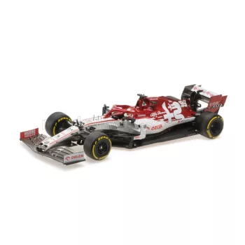   Minichamps - ALFA ROMEO F1  C39 TEAM RACING ORLEN N 99 AUSTRIAN GP 2020 ANTONIO GIOVINAZZI WHITE RED MET