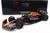 Minichamps - RED BULL F1  RB18 TEAM ORACLE RED BULL RACING N 1 WORLD CHAMPION WINNER DUTCH GP 2022 MAX VERSTAPPEN MATT BLUE YELLOW RED