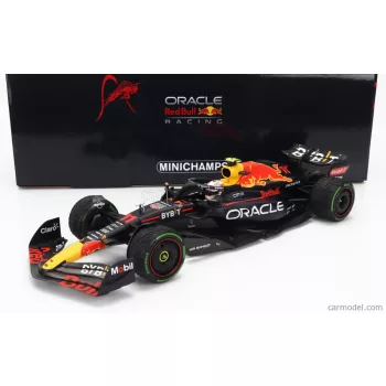   Minichamps - Red Bull F1  Rb18 Team Oracle Red Bull Racing N 11 2Nd Japan Gp 2022 Sergio Perez Matt Blue Yellow Red