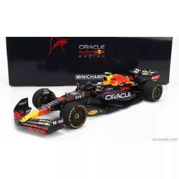   Minichamps - Red Bull F1  Rb18 Team Oracle Red Bull Racing N 11 Austin Usa Gp 2022 Sergio Perez Matt Blue Yellow Red