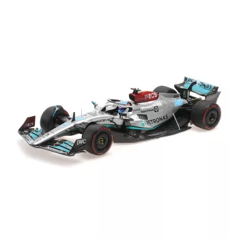   Minichamps - 1:18 MERCEDES-AMG PETRONAS FORMULA ONE TEAM F1 W13 E PERFORMANCE - G. RUSSELL - 1ST WIN BRAZILIAN GP 2022 - MINICHAMPS