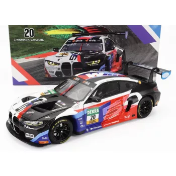   Minichamps - BMW 4-SERIES M4 GT3 TEAM SCHUBERT MOTORSPORT N 20 2nd RED BULL RING ADAC GT MASTERS 2022 JESSE KROHN - NICKY CATSBURG WHITE BLACK RED BLUE