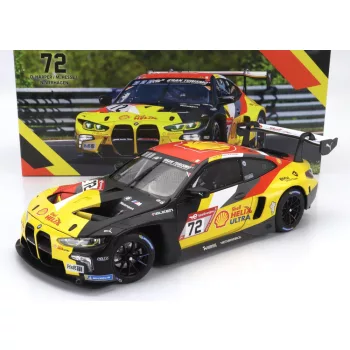   Minichamps - BMW 4-SERIES M4 GT3 TEAM BMW JUNIOR N 72 24h NURBURGRING 2023 DAN HARPER - MAX HESSE - NEIL VERHAGEN BLACK YELLOW RED
