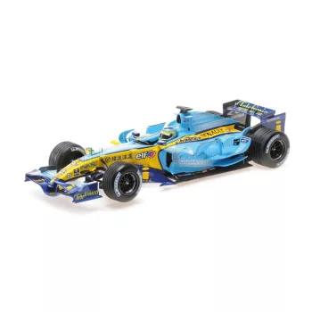   Minichamps - RENAULT F1  R26 TEAM MILD SEVEN RENAULT F1 N 2 3rd CHINA GP 2006 GIANCARLO FISICHELLA LIGHT BLUE YELLOW