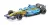 Minichamps - RENAULT F1  R26 TEAM MILD SEVEN RENAULT F1 N 2 3rd CHINA GP 2006 GIANCARLO FISICHELLA LIGHT BLUE YELLOW