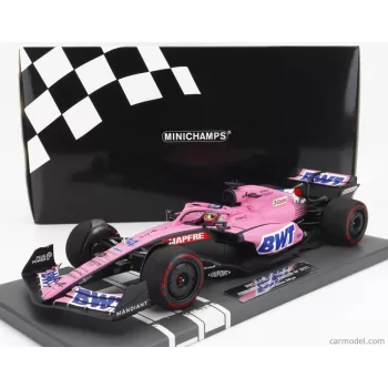   Minichamps - Renault F1 A522 Team Alpine Bwt N 14 Bahrain Gp 2022 Fernando Alonso Pink