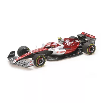   Minichamps - 1:18 ALFA ROMEO F1 TEAM ORLEN C42 – GUANYU ZHOU – BAHRAIN GP 2022 - L.E. 1044 pcs. - MINICHAMPS
