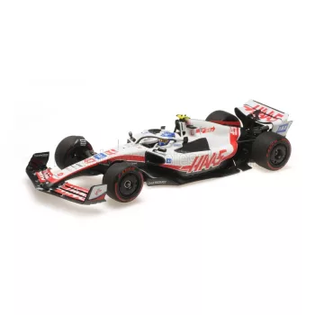   Minichamps - HAAS F1  VF-22 TEAM HAAS N 47 BRAZILIAN GP 2022 MICK SCHUMACHER WHITE BLACK RED