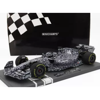   Minichamps - ALFA ROMEO F1  C42 TEAM ORLEN RACING N 88 TEST BARCELONA 2022 ROBERT KUBICA WHITE BLACK