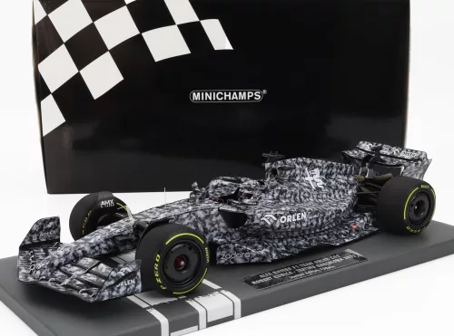Minichamps - ALFA ROMEO F1  C42 TEAM ORLEN RACING N 88 TEST BARCELONA 2022 ROBERT KUBICA WHITE BLACK