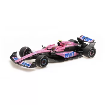   Minichamps - RENAULT F1  A523 TEAM BWT ALPINE N 10 SEASON 2023 PIERRE GASLY BLUE PINK