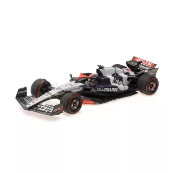   Minichamps - ALPHA TAURI F1  AT04 TEAM ALPHA TAURI N 21 SEASON 2023 NYCK DE VRIES BLUE WHITE
