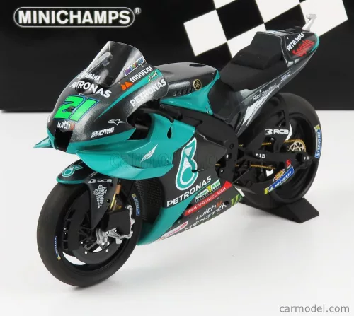Minichamps - Yamaha Yzr-M1 Team Petronas Yamaha Srt N 21 Motogp Season 2021 Franco Morbidelli Black Green