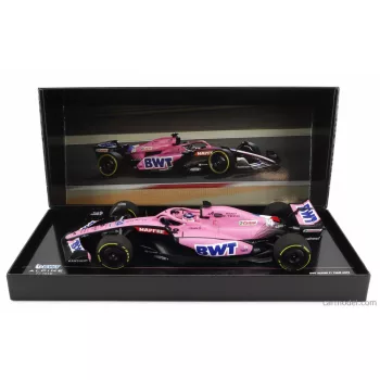   Minichamps - Renault F1 A522 Team Alpine Bwt N 14 Bahrain Gp 2022 Fernando Alonso Pink