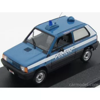 Minichamps - Fiat Panda 1980 Polizia - Police Blue White