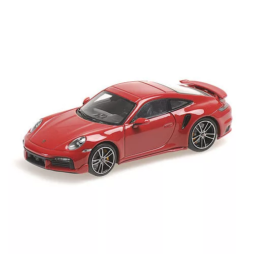 Minichamps - 1:43 Porsche 911 (992) Turbo S Coupe Sport Design - 2021 - Red