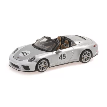   Minichamps - 1:43 Porsche 911 (991) Speedster - 2019 - Silver (Heritage Paket)