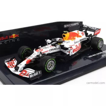   Minichamps - Red Bull F1 Rb16B Honda Ra620H Team Aston Martin N 11 3Rd Turkish Gp 2021 Sergio Perez White Red