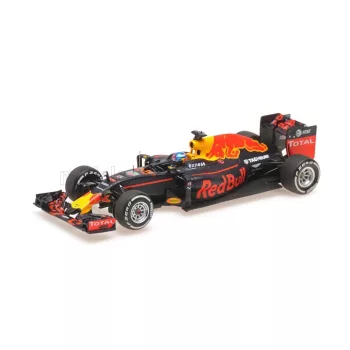   Minichamps - RED BULL F1  RB12 TAG HEUER N 3 4th SPAIN GP 2016 DANIEL RICCIARDO MATT BLUE RED YELLOW