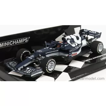   Minichamps - Alpha Tauri F1 At02 Honda Ra620H Team Alpha Tauri N 22 Azerbaijan Gp 2021 Yuki Tsunoda White Blue