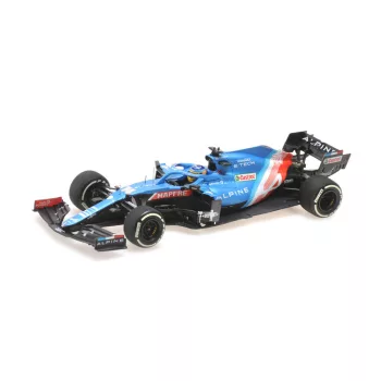   Minichamps - 1:43 ALPINE F1 TEAM A521 – FERNANDO ALONSO – QATAR GP 2021 - L.E. 1008 pcs. - MINICHAMPS