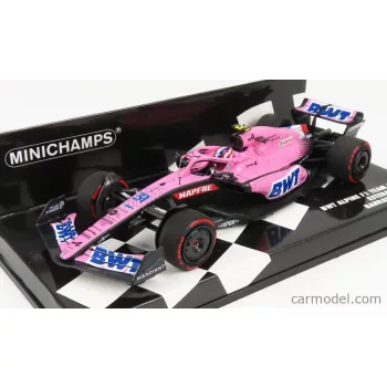   Minichamps - Renault F1 A522 Team Alpine Bwt N 31 Bahrain Gp 2022 Esteban Ocon Pink Blue