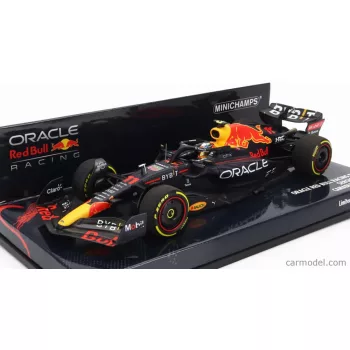   Minichamps - Red Bull F1  Rb18 Team Oracle Red Bull Racing N 11 Canadian Gp 2022 Sergio Perez Matt Blue Yellow Red