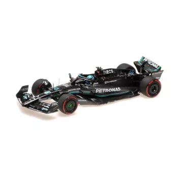   Minichamps - MERCEDES GP F1 W14 TEAM MERCEDES-AMG PETRONAS FORMULA ONE N 63 3rd SPAIN GP 2023 GEORGE RUSSELL MATT BLACK