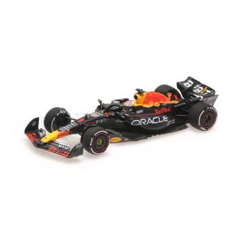   Minichamps - RED BULL F1  RB19 TEAM ORACLE RED BULL RACING N 1 WORLD CHAMPION WINNER HUNGARIAN GP 2023 MAX VERSTAPPEN MATT BLUE