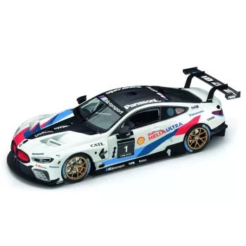   Minichamps - BMW 8-SERIES M8 GTE TEAM BMW MOTORSPORT MISSION 8 N 1 RACING 2019 WHITE BLUE RED BLACK