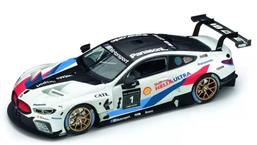 Minichamps - BMW 8-SERIES M8 GTE TEAM BMW MOTORSPORT MISSION 8 N 1 RACING 2019 WHITE BLUE RED BLACK
