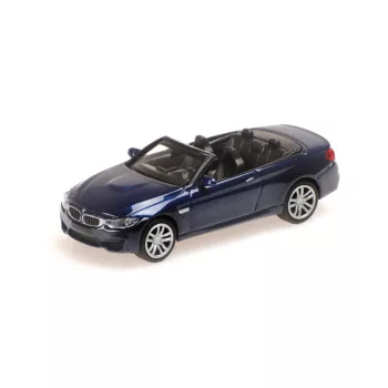 Minichamps - 1:87 BMW M4 CABRIO - 2015 - BLUE METALLIC