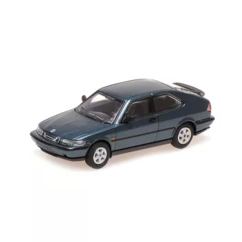Minichamps - 1:87 SAAB 900 COUPE - 1995 - GREEN METALLIC
