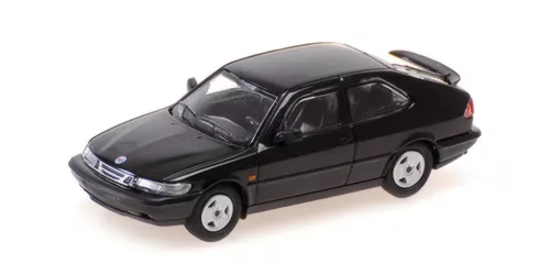 Minichamps - 1:87 SAAB 900 COUPE - 1995 - BLACK