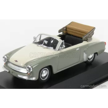 Minichamps - Wartburg A311 Cabriolet 1958 Grey White