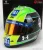 Mini Helmet - Schuberth Helmet F1 Casco Helmet Vf-22 Team Haas N 47 Season 2022 Mick Schumacher Green Black Yellow
