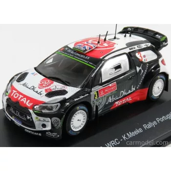   Minipartes - Citroen Ds3 Wrc Abu Dhabi N 3 Rally Of Portugal 2015 K.Meeke - P.Nagle White Black Red