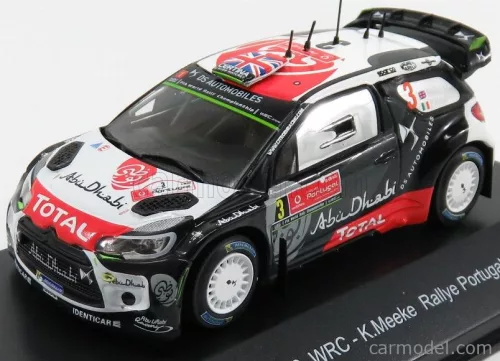 Minipartes - Citroen Ds3 Wrc Abu Dhabi N 3 Rally Of Portugal 2015 K.Meeke - P.Nagle White Black Red