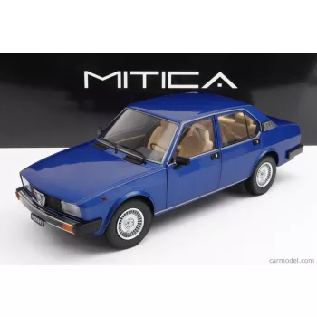   Mitica-Diecast - Alfa Romeo Alfetta Berlina 2000L 1978 - Cerchi Millerighe Wheels Blue Pervinca Met 349