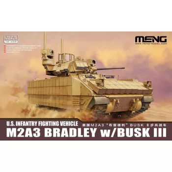   Meng Model - U.S. Infantry Fighting Vehicle M2A3 Bradley w/BUSK III